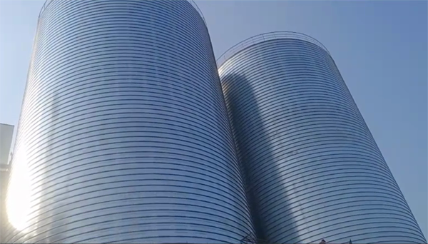 达日2座混凝土高架卷板仓