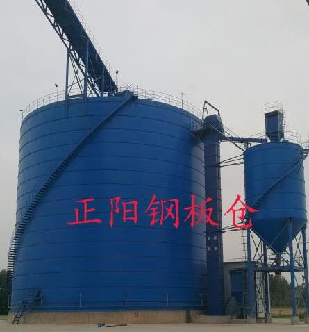 达日大型矿粉钢板库