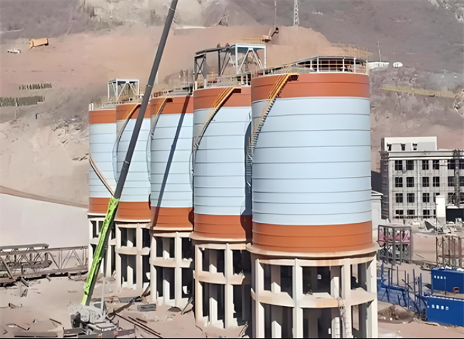 达日高架钢板仓